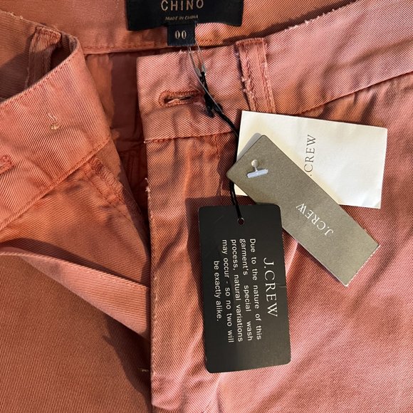 J Crew Pink Chinos naturally distressed size 24 Petite NWT - Picture 9 of 16